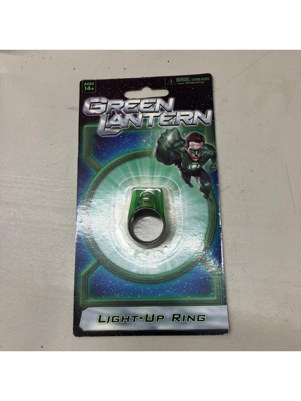Neca DC Comics Green Lantern Hal Jordan Light Up Ring Electronic NIP New